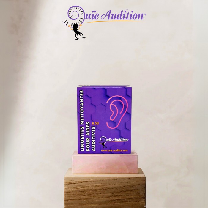 Ouïe Audition - Lingettes Nettoyantes pour aides auditives