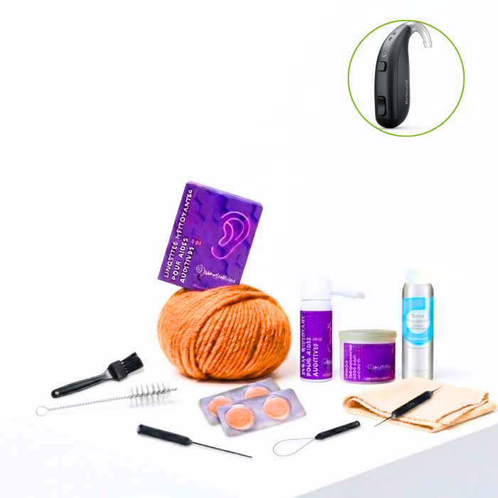 Ouïe Audition - Kit d'Entretien Appareils Contour d'Oreille (BTE)