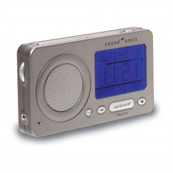 SOUND OASIS - S-850 | Réveil de voyage générateur de bruit blanc 19 sons