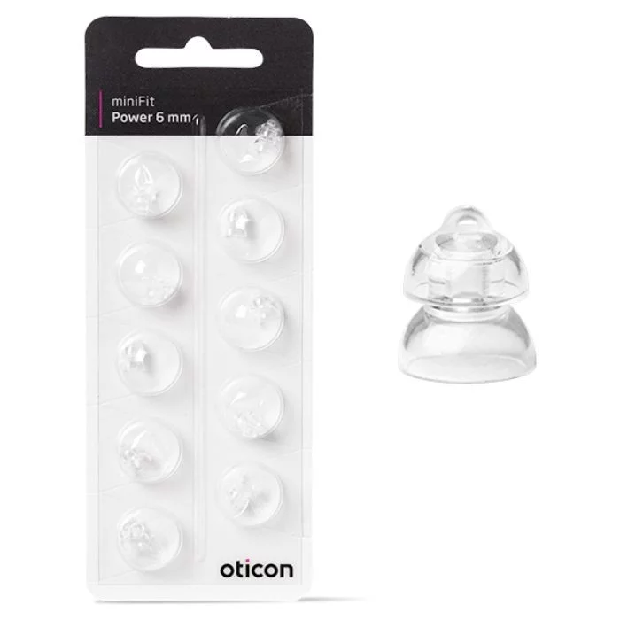 Oticon : Dôme MiniFit Power - Taille : 6 mm