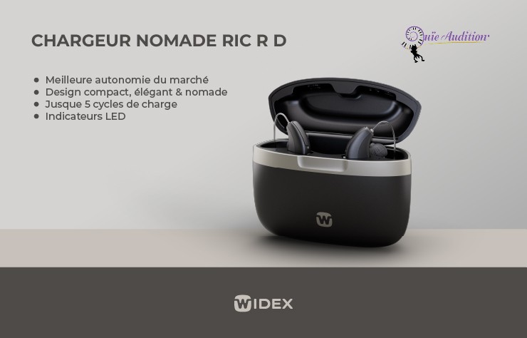Le Chargeur Nomade Widex Allure